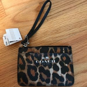 COACH CARD HOLDER KEYCHAIN! NWT!!!